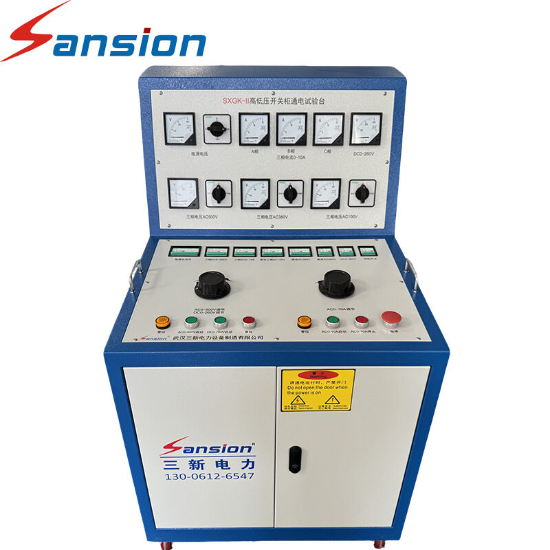 Switch Cabinet Three Phase Output High Low Voltage Switchgear Testing ...