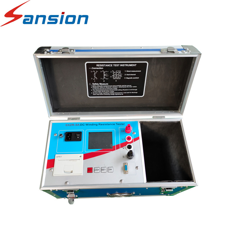 10A DC Winding Resistance Tester for Transformers & Motors