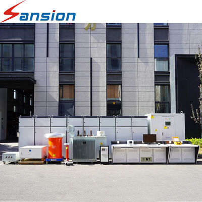 Banque d'essai automatique intégrée 380V pour transformateurs, équipement d'essai de transformateurs