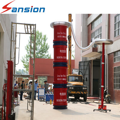 Compact Design Variable Frequency Resonant Test System For HV Switchgear Testing