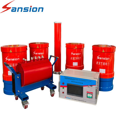 225kVA 25kv PD Free AC Resonant Test System For Motors And Generators Testing