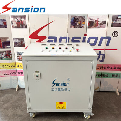 3 Phase Transformer Temperature Rise Test Equipment 7000A Touch Screen Operation