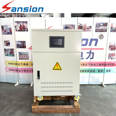 10kW Variable Frequency AC Induced Withstand Voltage Test Set For Partial Discharge Test