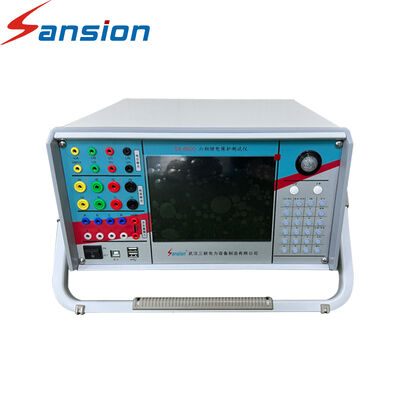 Single Phase Microprocessor Relay Test Set Portable Secondary Current Injection Tester