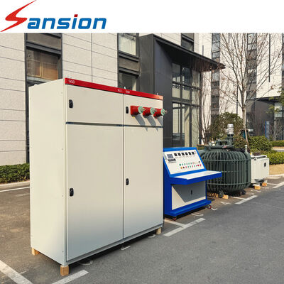 Thermal Rise Testing 5000A Primary Current Injection Test System for Thermal Relays